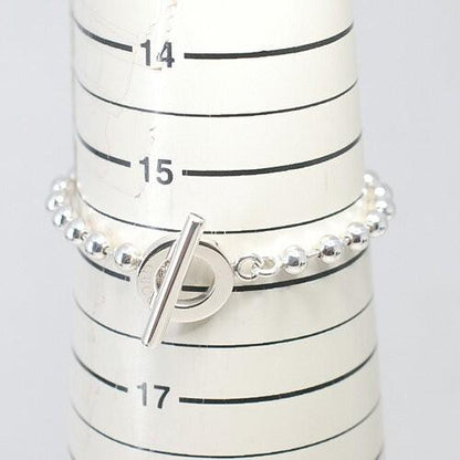 GUCCI Bracelet Bangle Ball Chsin Silver 925 Women Accessory Authentic