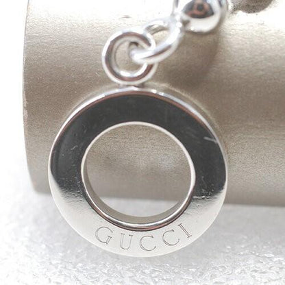 GUCCI Bracelet Bangle Ball Chsin Silver 925 Women Accessory Authentic