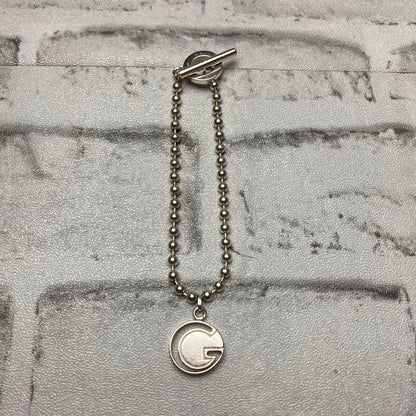 GUCCI Bracelet Bangle Ball Chain Silver 925 Women Accessory Authentic