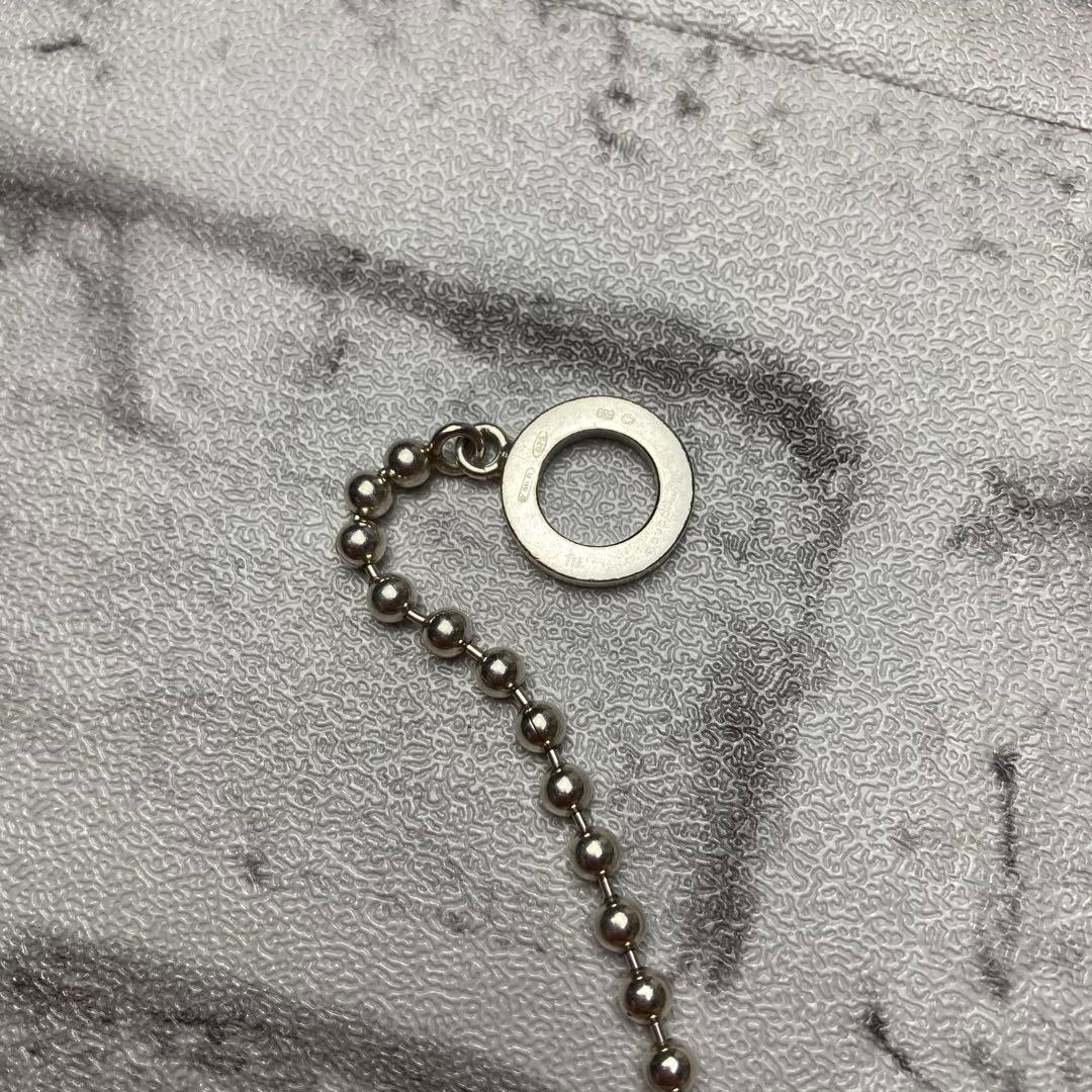 GUCCI Bracelet Bangle Ball Chain Silver 925 Women Accessory Authentic