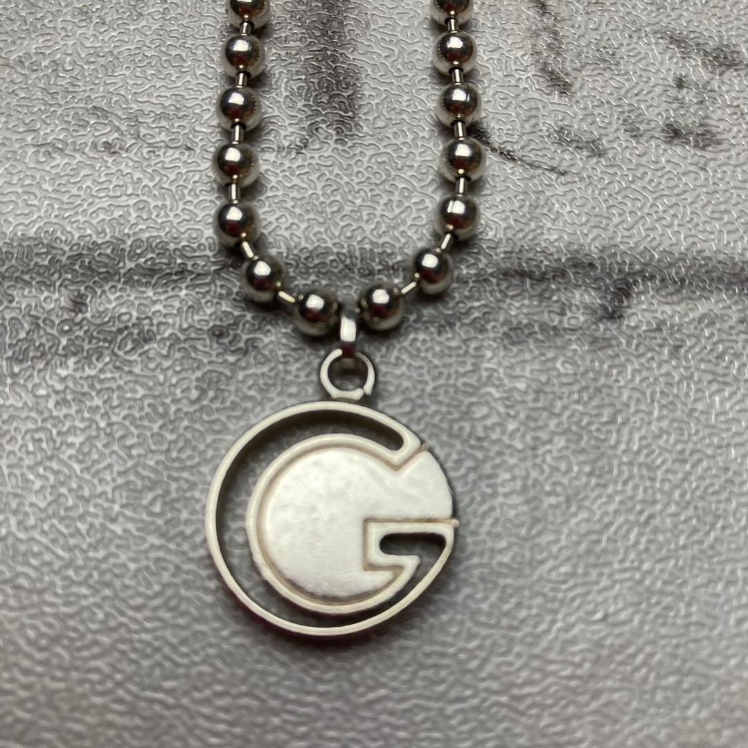 GUCCI Bracelet Bangle Ball Chain Silver 925 Women Accessory Authentic