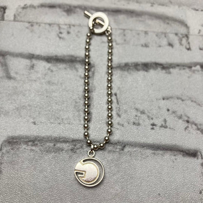 GUCCI Bracelet Bangle Ball Chain Silver 925 Women Accessory Authentic