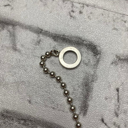 GUCCI Bracelet Bangle Ball Chain Silver 925 Women Accessory Authentic
