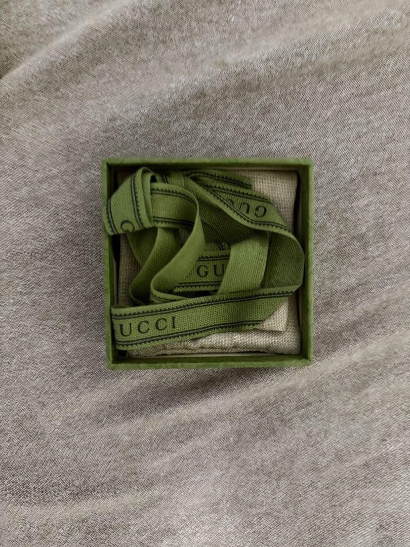 GUCCI Bracelet Bangle Ball Chain Silver Women Accessory Authentic