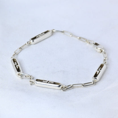 GUCCI Bracelet Bangle Silver Ag925 Women Accessory Authentic