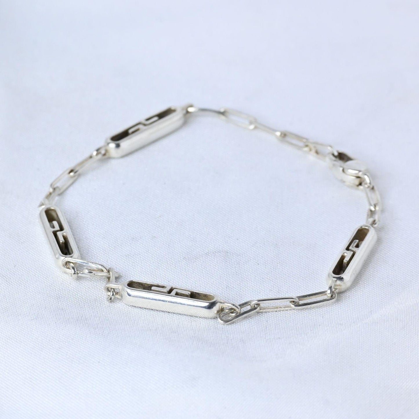 GUCCI Bracelet Bangle Silver Ag925 Women Accessory Authentic