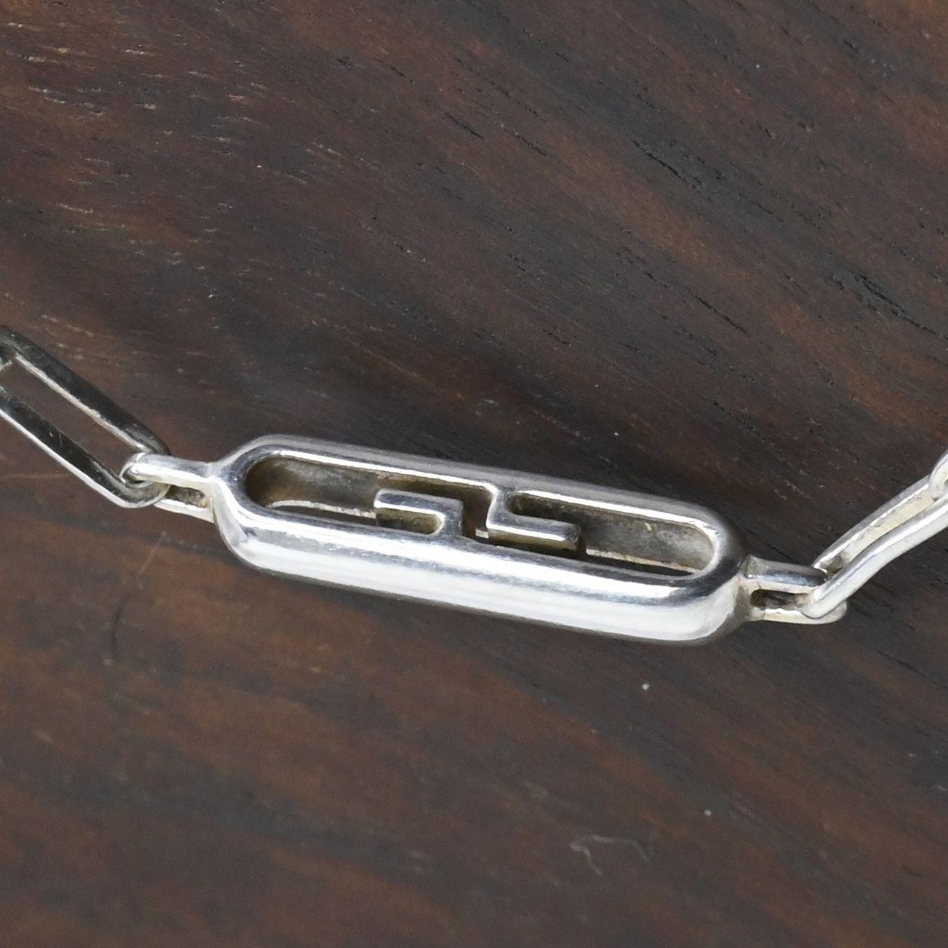 GUCCI Bracelet Bangle Silver Ag925 Women Accessory Authentic