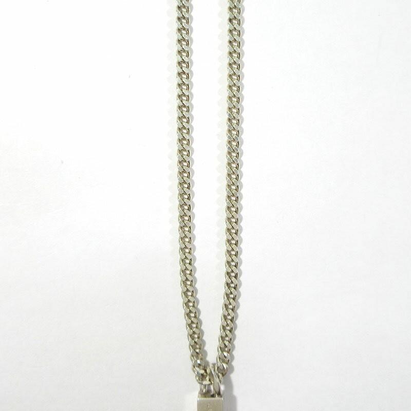 GUCCI Necklace Pendant G motif G logo Silver 925 Women Accessory Authentic