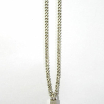 GUCCI Necklace Pendant G motif G logo Silver 925 Women Accessory Authentic