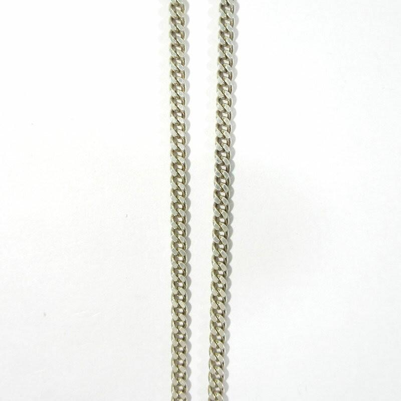 GUCCI Necklace Pendant G motif G logo Silver 925 Women Accessory Authentic