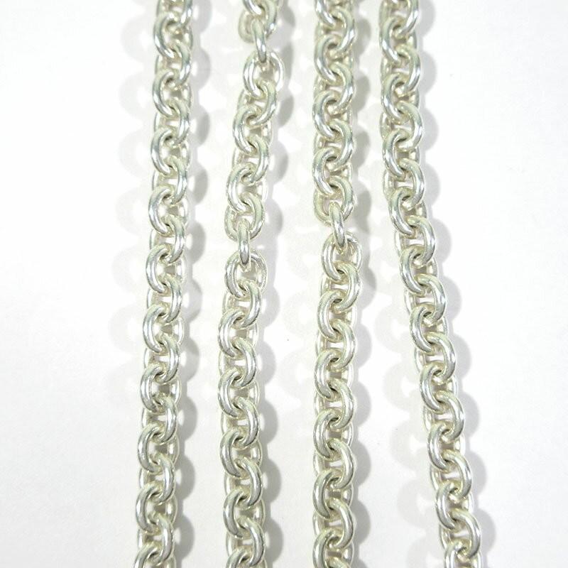 GUCCI Necklace Pendant Interlocking G Silver 925 Women Accessory Authentic