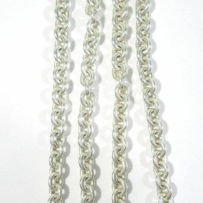 GUCCI Necklace Pendant Interlocking G Silver 925 Women Accessory Authentic