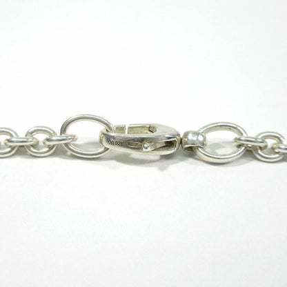 GUCCI Necklace Pendant Interlocking G Silver 925 Women Accessory Authentic