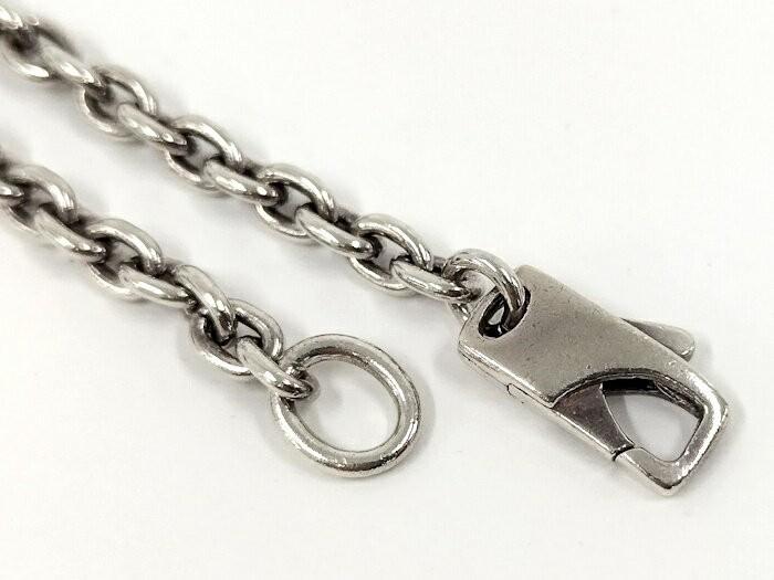 GUCCI Necklace Pendant G Logo Silver 925 Women Accessory Authentic