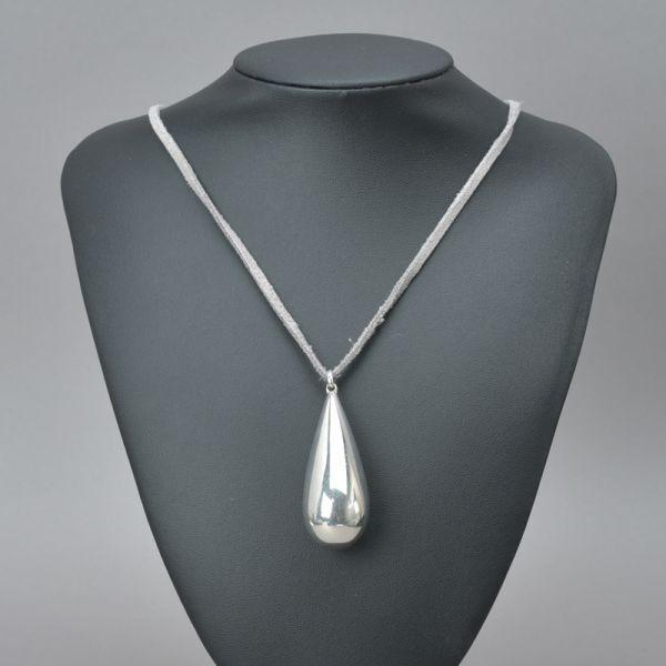 GUCCI Necklace Pendant Silver 925 Women Accessory Authentic