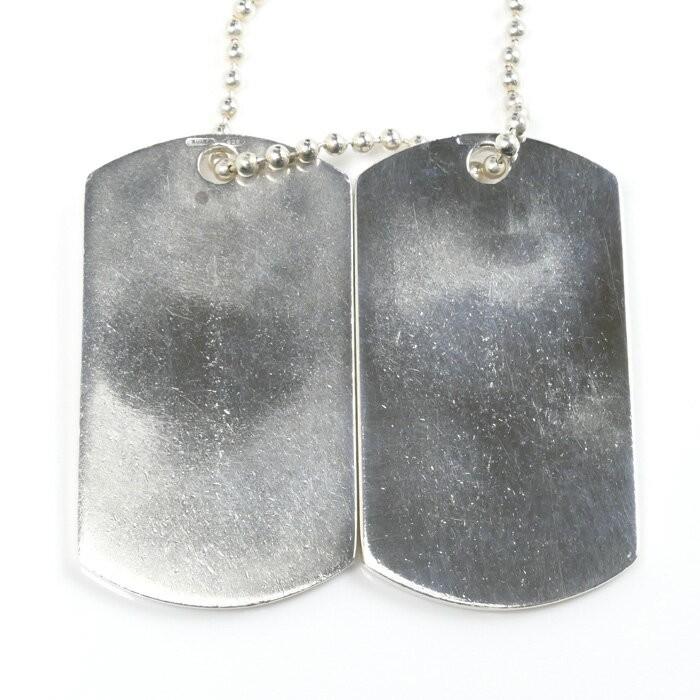 GUCCI Necklace Pendant Silver 925 Men Accessory Authentic