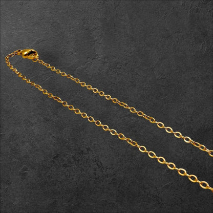 GUCCI Necklace Pendant GG Logo Gold Women Accessory Authentic