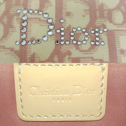 Christian Dior Shoulder Bag Purse Trotter No.1 Canvas Leather Authentic