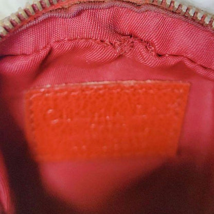 Christian Dior Pouch Trotter No.1 Nylon PVC Leather Brown Authentic