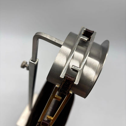 FENDI Accessory Pouch Hand Bag Tote Purse velours Brown Authentic