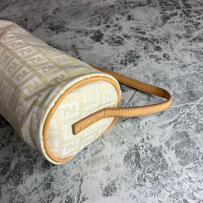 FENDI Mini Bag Accessory Pouch Hand Pouch FF Zucca Zucchino Authentic