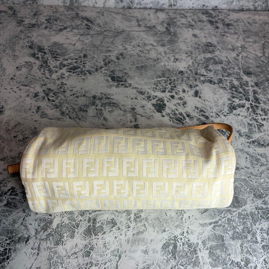 FENDI Mini Bag Accessory Pouch Hand Pouch FF Zucca Zucchino Authentic