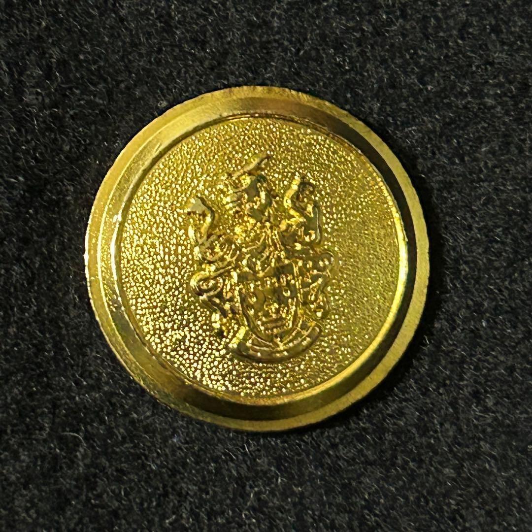 Aquascutum P Coat Asian fit XL US size L Dark Navy Authentic