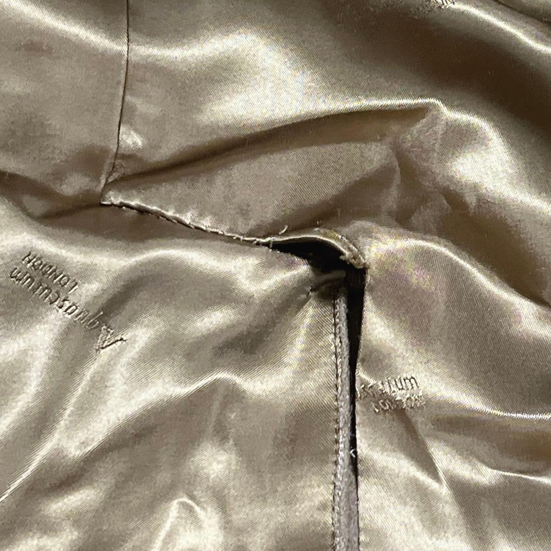 Aquascutum Long Coat Asian fit XL US size L Camel Authentic