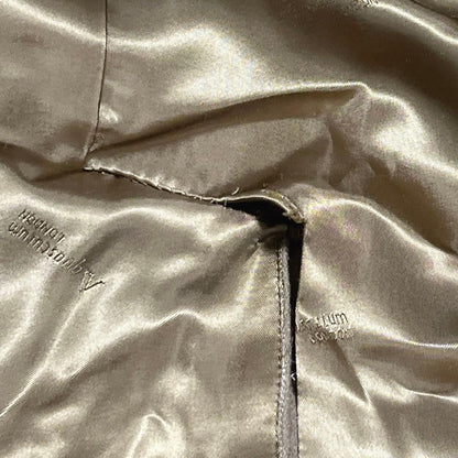 Aquascutum Long Coat Asian fit XL US size L Camel Authentic