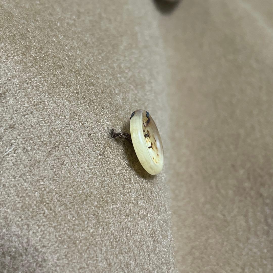 Aquascutum Long Coat Asian fit XL US size L Camel Authentic