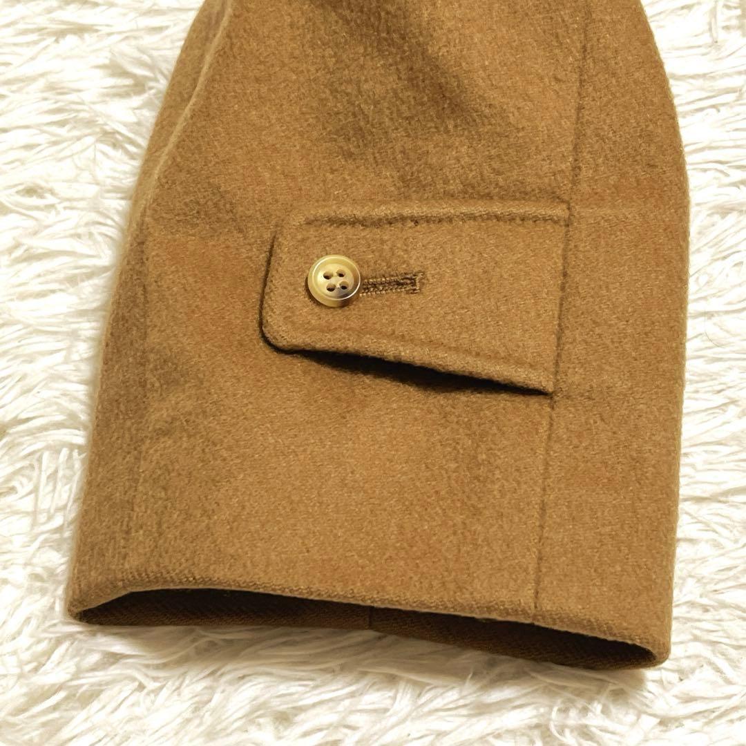 Aquascutum Long Coat Asian fit XL US size L Camel Authentic