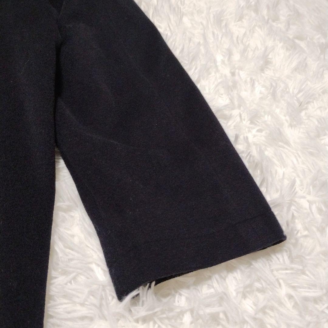 Aquascutum Wool Coat Club Check Asian fit L US size M Authentic