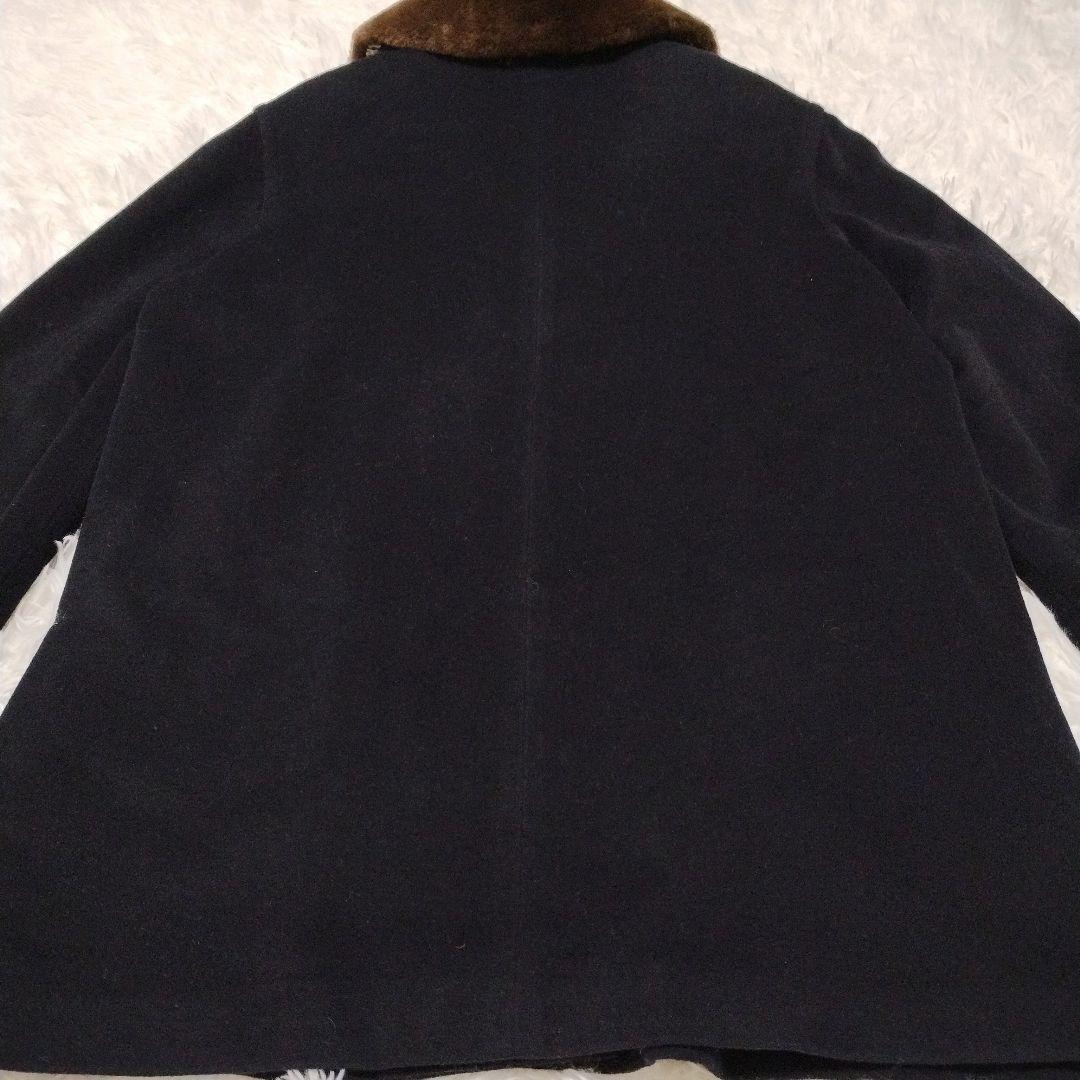 Aquascutum Wool Coat Club Check Asian fit L US size M Authentic