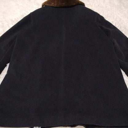 Aquascutum Wool Coat Club Check Asian fit L US size M Authentic