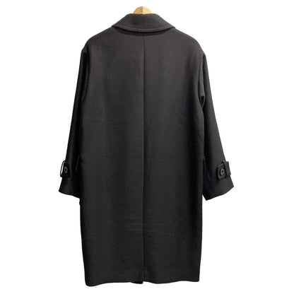 Aquascutum Long Coat size 10 Black Authentic