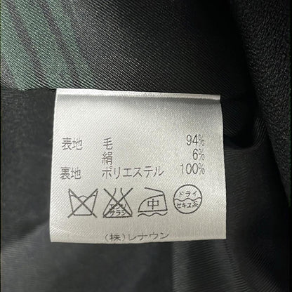 Aquascutum Long Coat size 10 Black Authentic