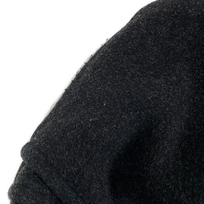 Aquascutum duffle coat Club Check Asian fit M US size S Dark Gray Authentic