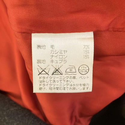 Aquascutum Coat Asian fit M 38 US size S Black Authentic