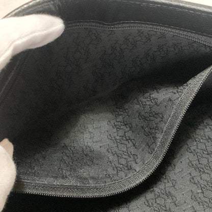 Saint Laurent Bag Cassandra YSL Shoulder Purse Leather Black Gold Authentic