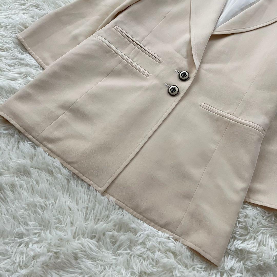 Christian Dior Tailored Jacket Asian fit M US size S Off White Authentic