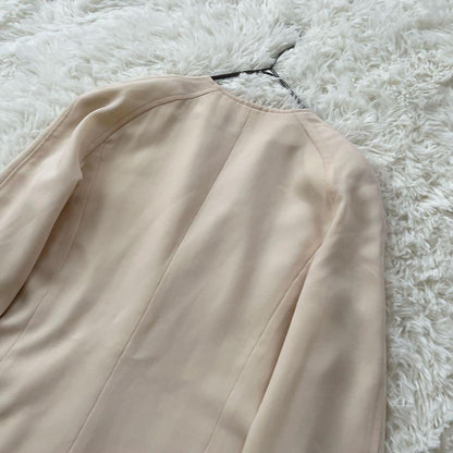 Christian Dior Tailored Jacket Asian fit M US size S Off White Authentic