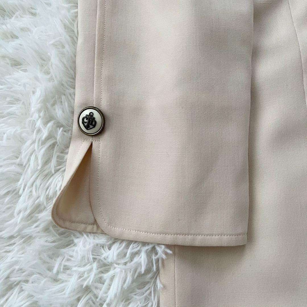 Christian Dior Tailored Jacket Asian fit M US size S Off White Authentic