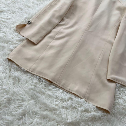 Christian Dior Tailored Jacket Asian fit M US size S Off White Authentic