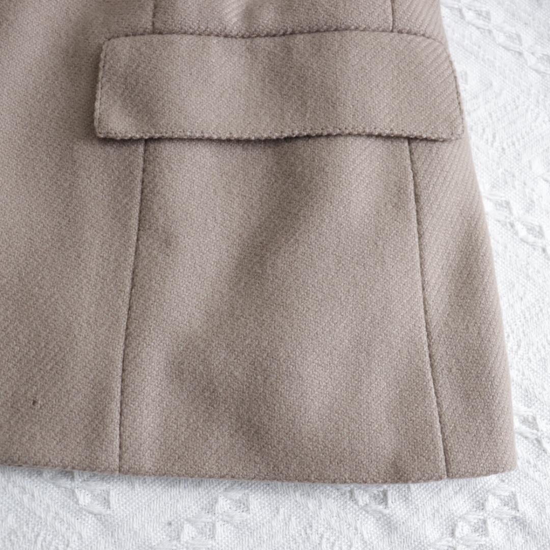 Christian Dior Tailored Jacket Asian fit M US size S Wool Light Brown Authentic