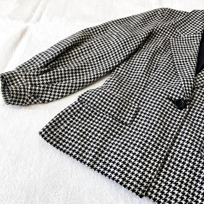 Christian Dior Tailored Jacket Asian fit M US size S White Black Authentic