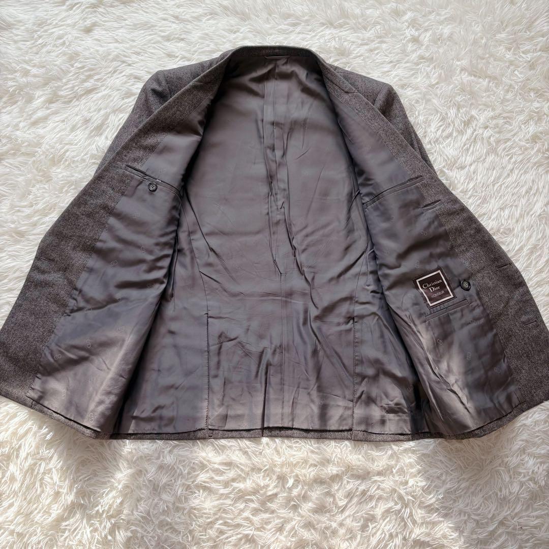 Christian Dior Tailored Jacket Asian fit M US size S Gray Authentic