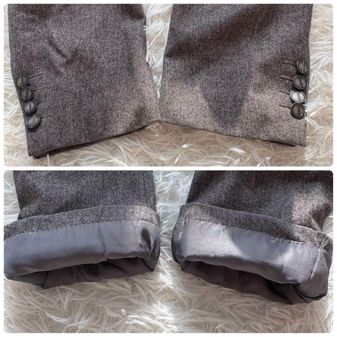 Christian Dior Tailored Jacket Asian fit M US size S Gray Authentic