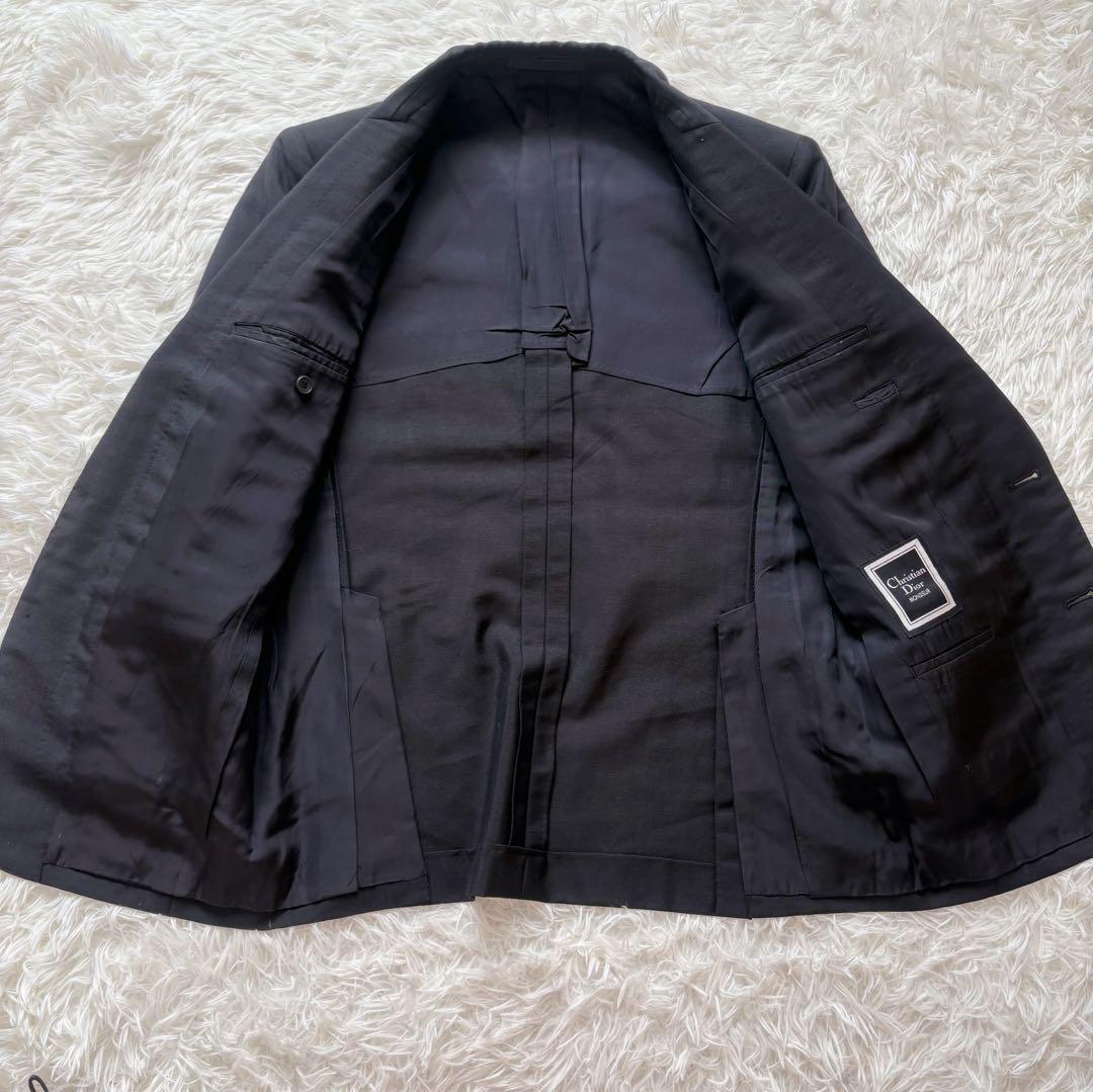 Christian Dior Tailored Jacket Asian fit L US size M Dark Navy Authentic