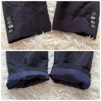 Christian Dior Tailored Jacket Asian fit M US size S Navy Authentic