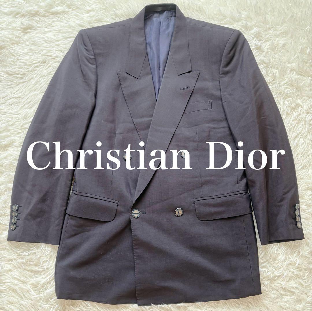 Christian Dior Tailored Jacket Asian fit M US size S Navy Authentic